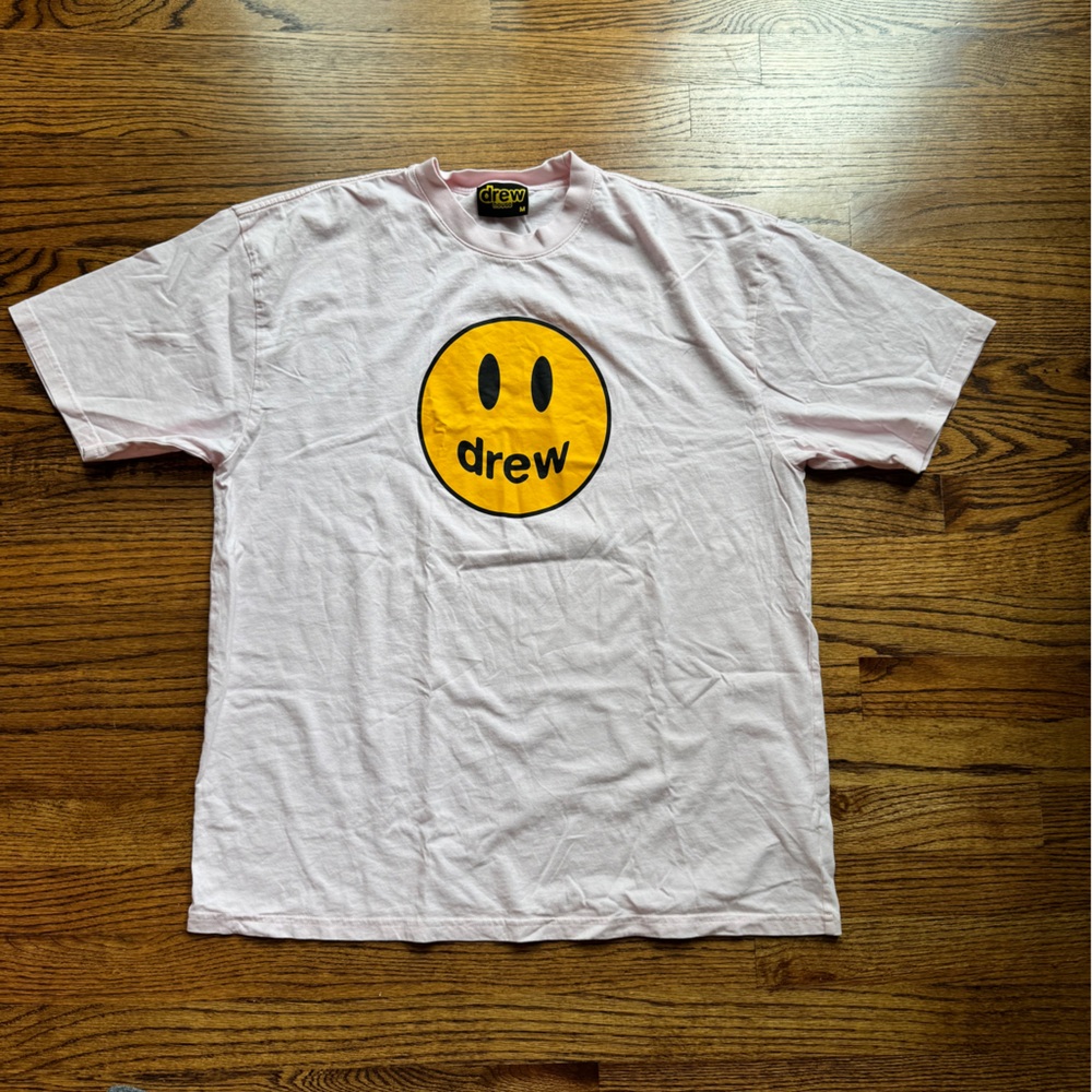 Justin Bieber Drew House Light Pink Logo Tee M